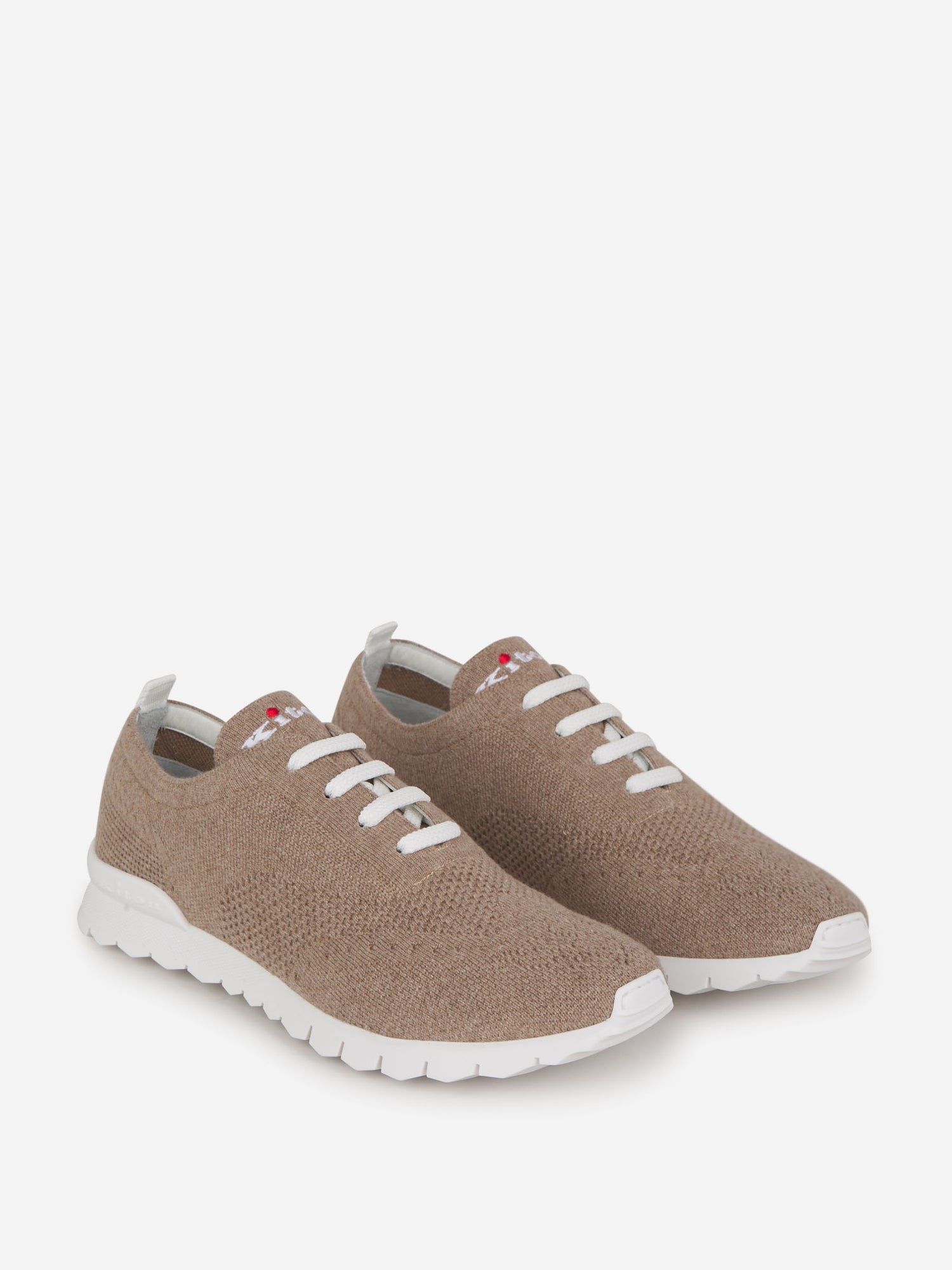 Kiton Sneakers Fit Punto Cashmere color Gris Piedra sku 616-002107 01 - Foto 2