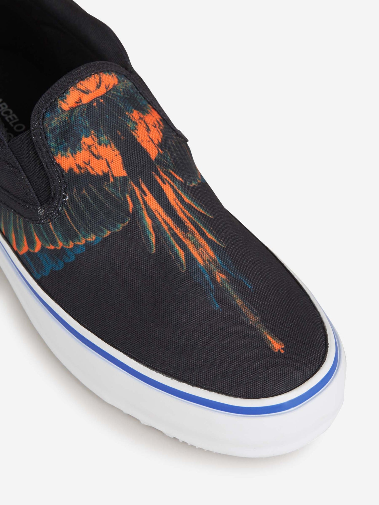 Marcelo Burlon Sneakers Wings Slip-on color Negro sku 616-002331 01 - Foto 4