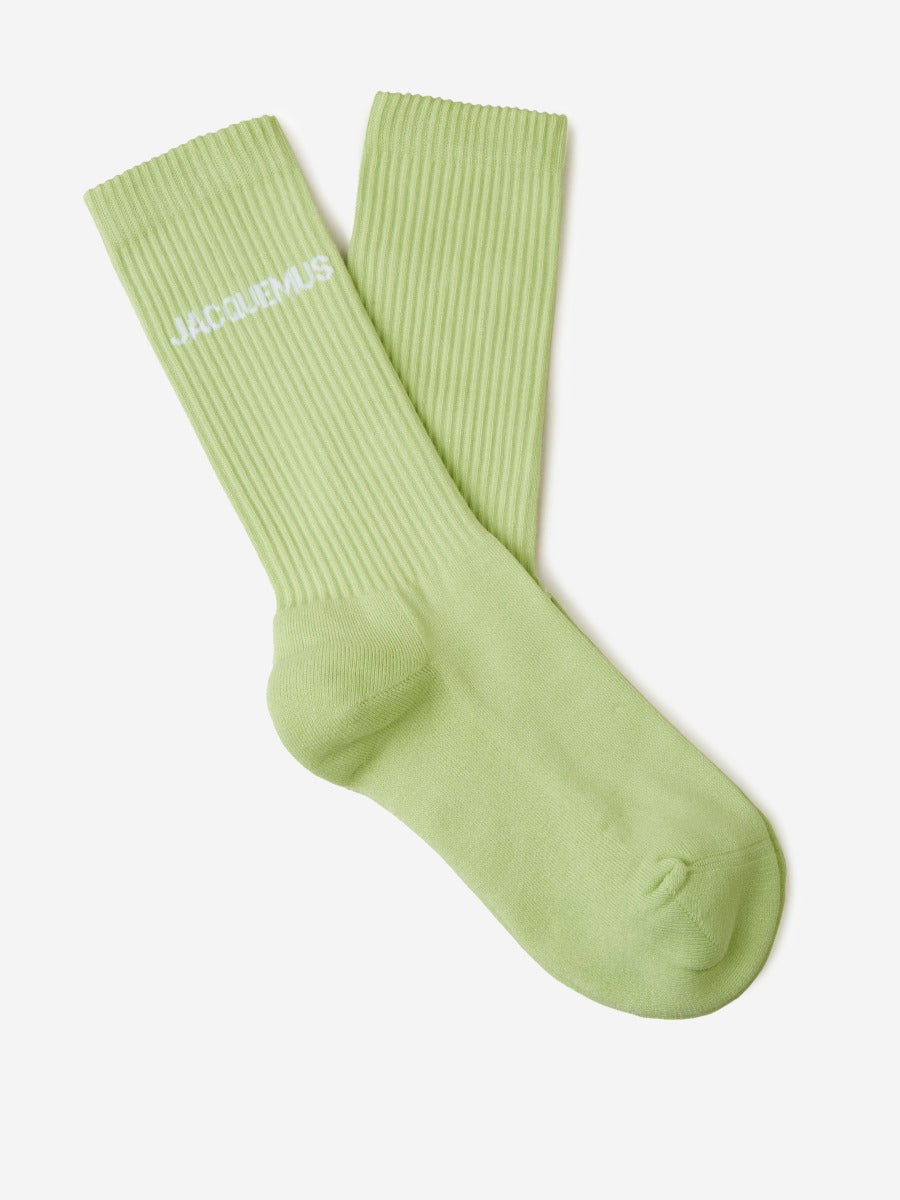 Jacquemus Calcetines Les Chaussettes color Verde Lima sku 642-000403 01 - Foto 1