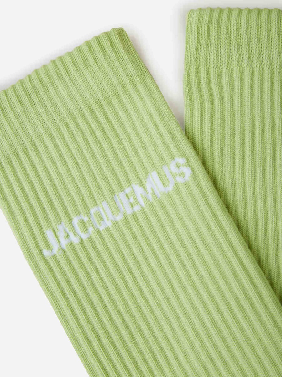 Jacquemus Calcetines Les Chaussettes color Verde Lima sku 642-000403 01 - Foto 2