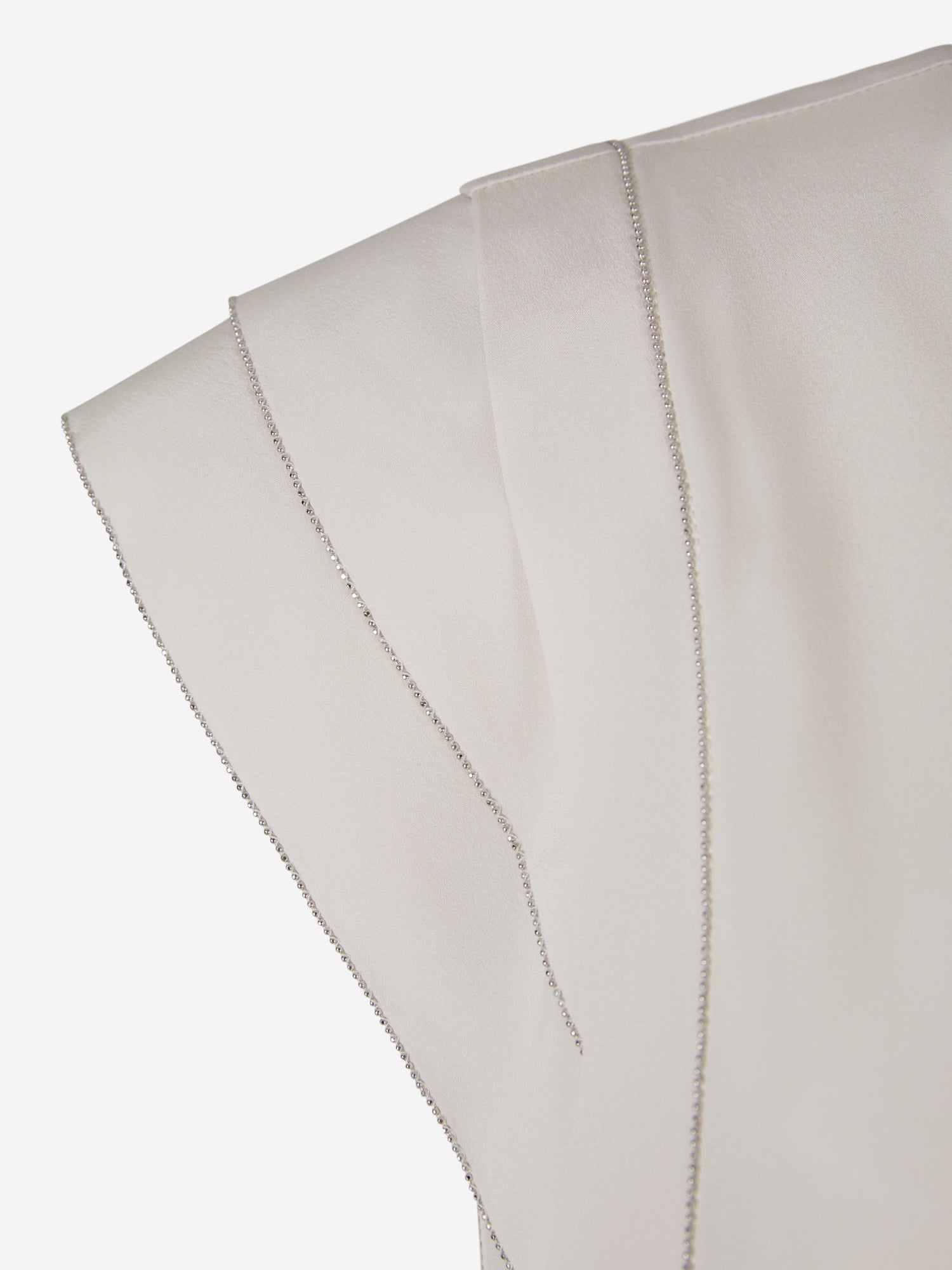 Peserico Camisa Seda Brillante color Blanco sku 702-000433 01 - Foto 4