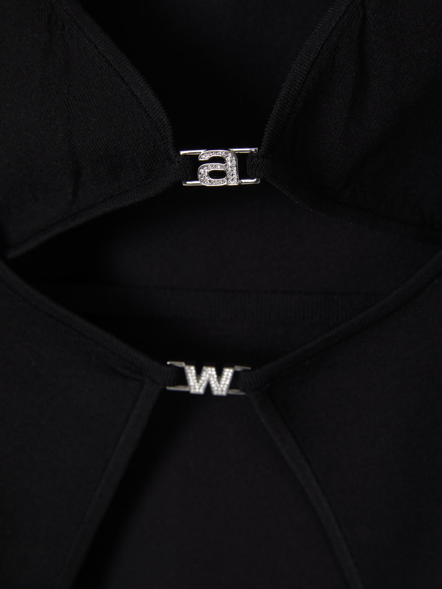 Alexander Wang Cárdigan Diseño Bikini color Negro sku 713-000221 01 - Foto 3