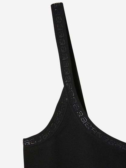 Alexander Wang Vestido Detalles Cristales color Negro sku 721-000076 01 - Foto 3