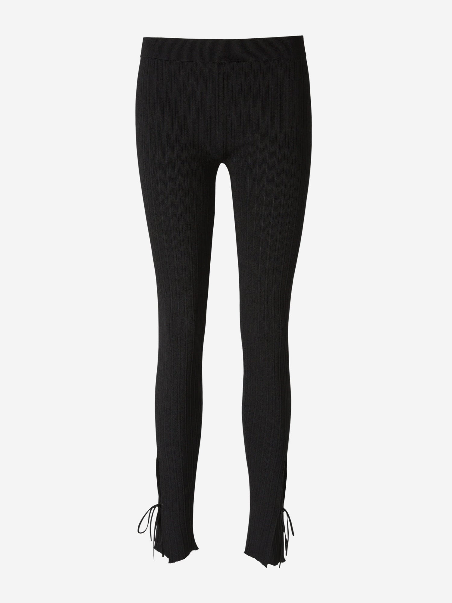 Tom Ford Leggings Punto Acanalado color Negro sku 761-003304 01 - Foto 1