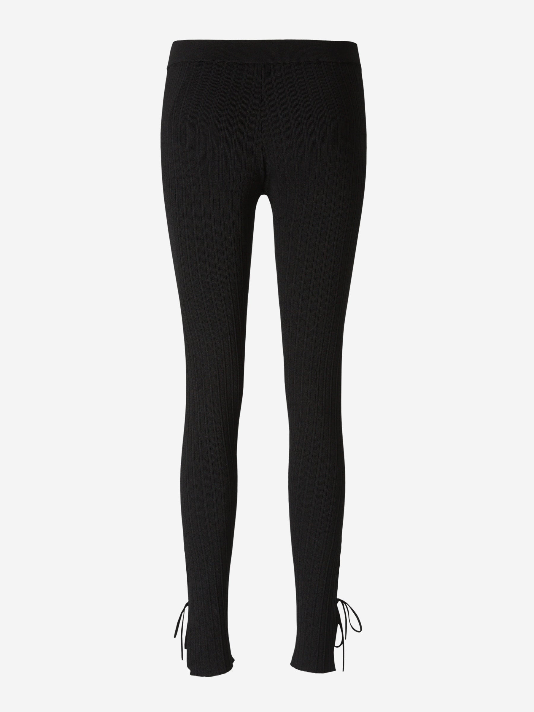 Tom Ford Leggings Punto Acanalado color Negro sku 761-003304 01 - Foto 2