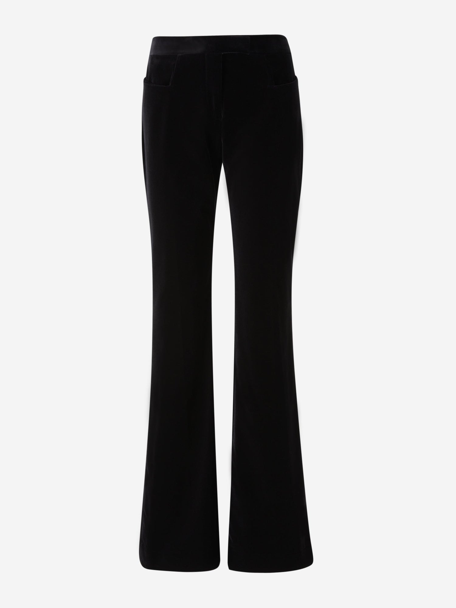 Tom Ford Pantalones Bootcut Terciopelo color Negro sku 761-003307 01 - Foto 1