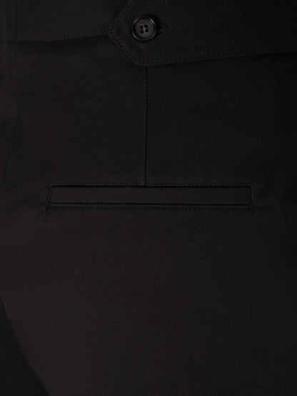 Totême Pantalones Doble Plisado color Negro sku 761-003322 01 - Foto 4