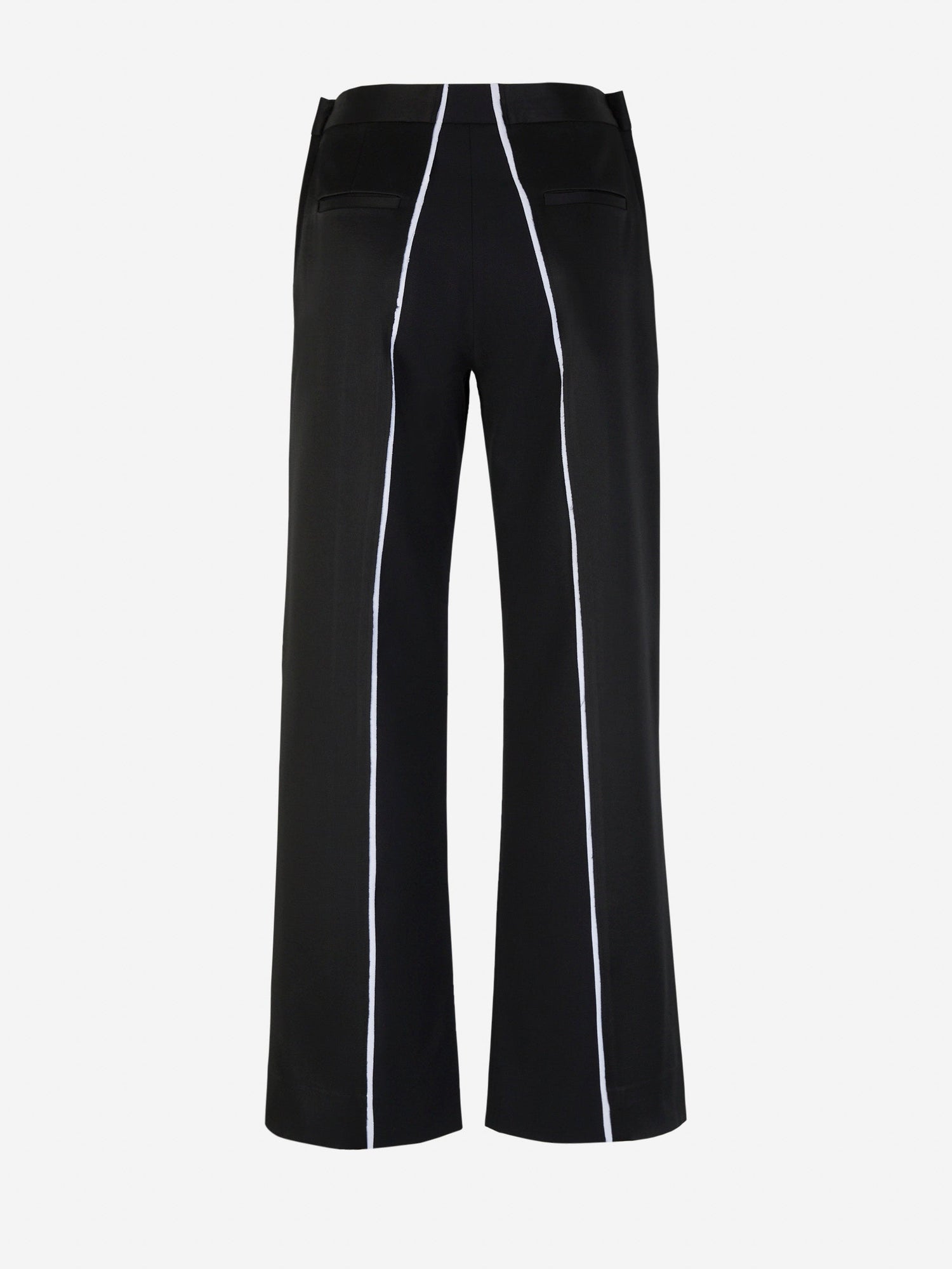 Victoria Beckham Pantalones Cintura Escalonada color Negro sku 761-003342 01 - Foto 2