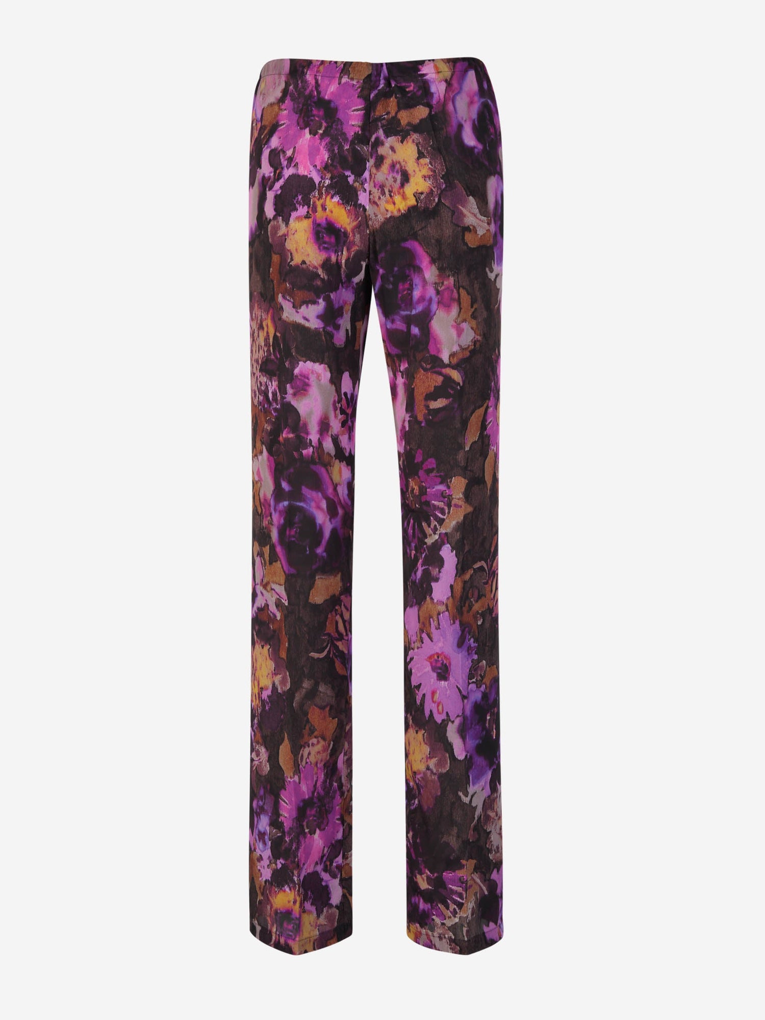 Dries Van Noten Joggers Semitransparentes Floral color Purpura Oscuro sku 761-003346 01 - Foto 2