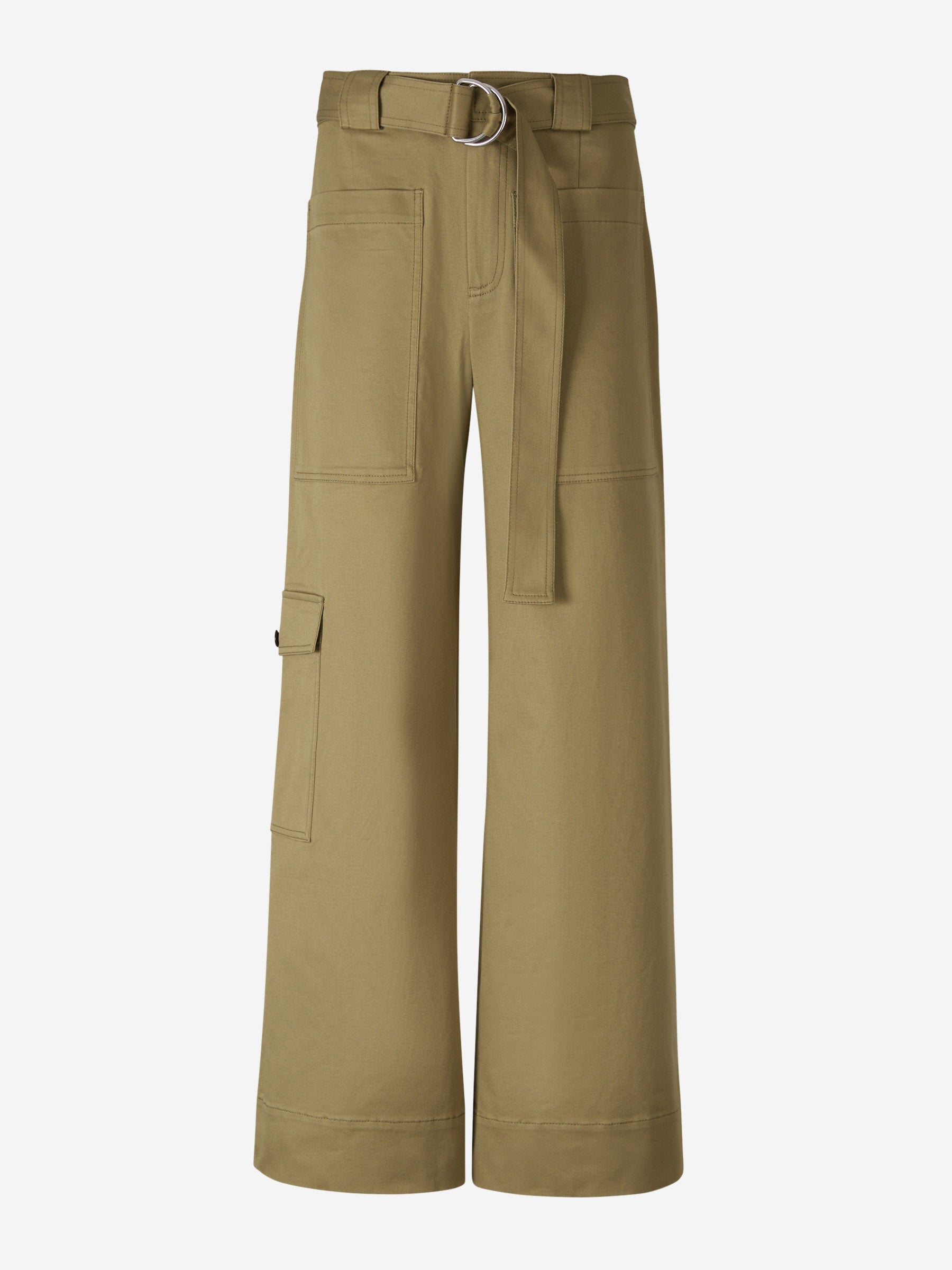 Proenza Schouler Pantalones Cargo Algodón color Verde Militar sku 761-003359 01 - Foto 1