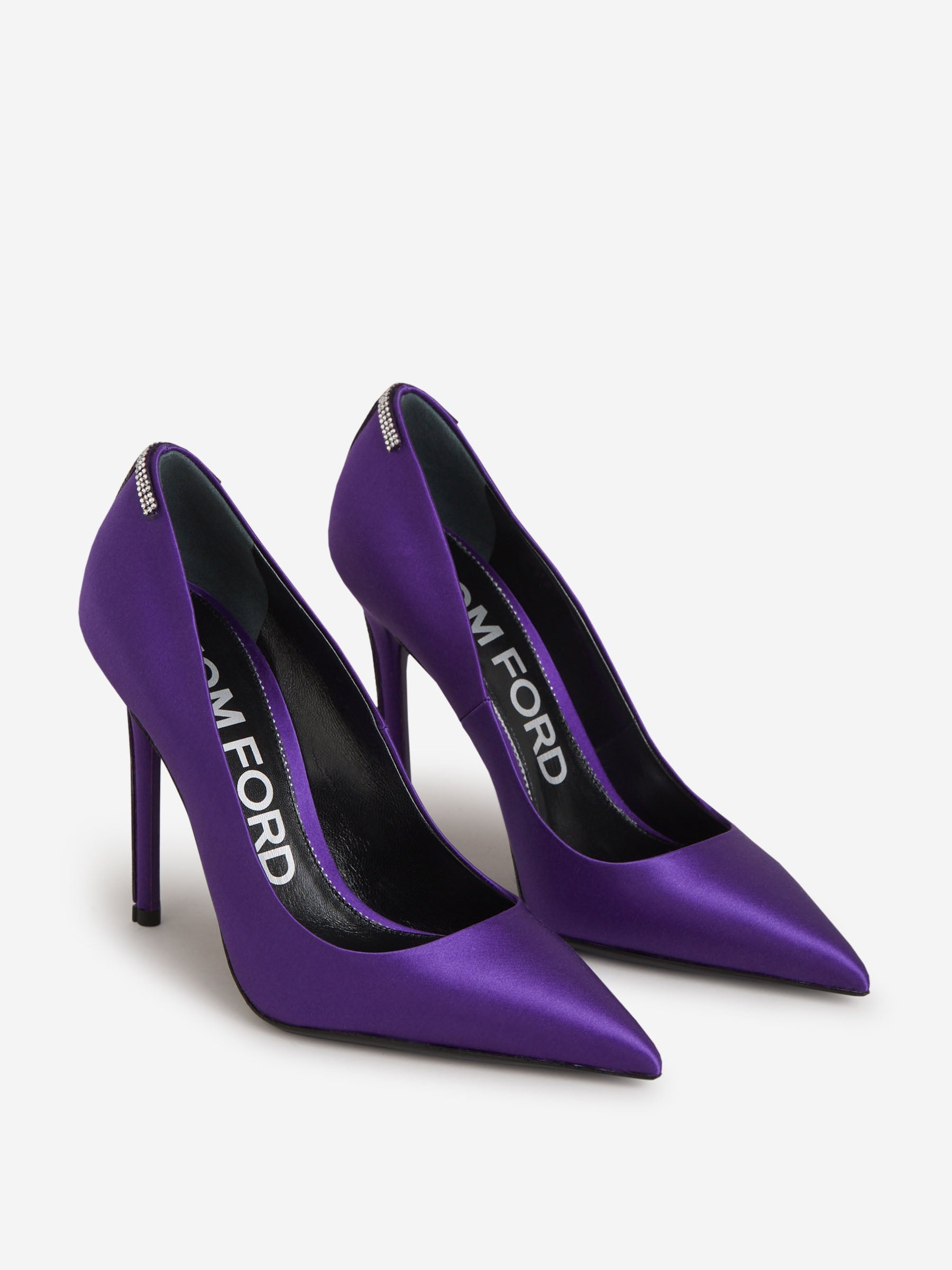 Tom Ford Zapatos Iconic Detalle Cristales color Purpura Oscuro sku 800-004843 01 - Foto 2