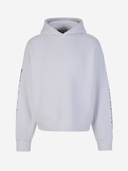 Palm Angels Sudadera Lisa Capucha color Blanco sku 545-001594 01 - Foto 1